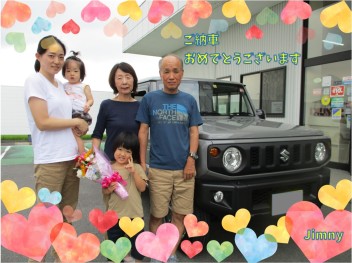 お待たせしました！ジムニー納車式♪＊＋・。＊